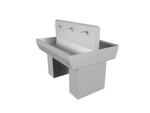 Double wash basins